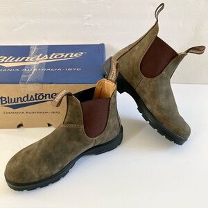 Blundstone / Classic 585 rustic brown Chelsea Boots